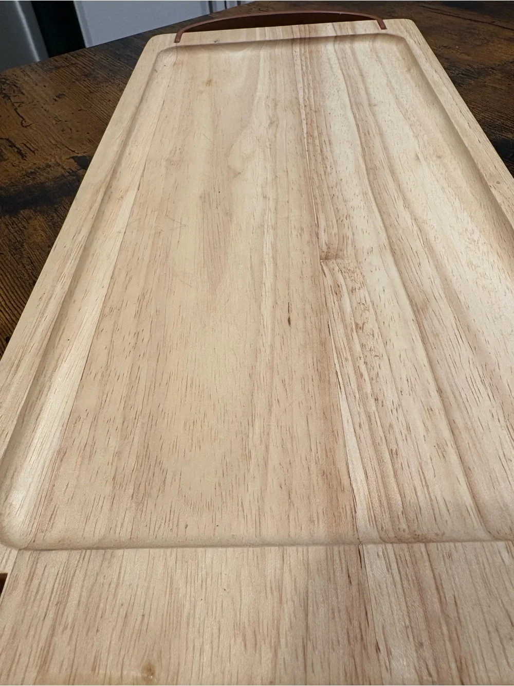 Nespresso wooden serving